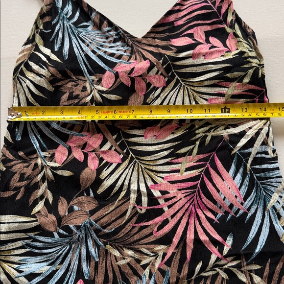 Hurley Floral Palm Ruffled Maxi Dress - Picture 7 of 9